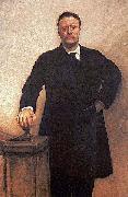 John Singer Sargent Theodore Roosevelt, oil painting artist